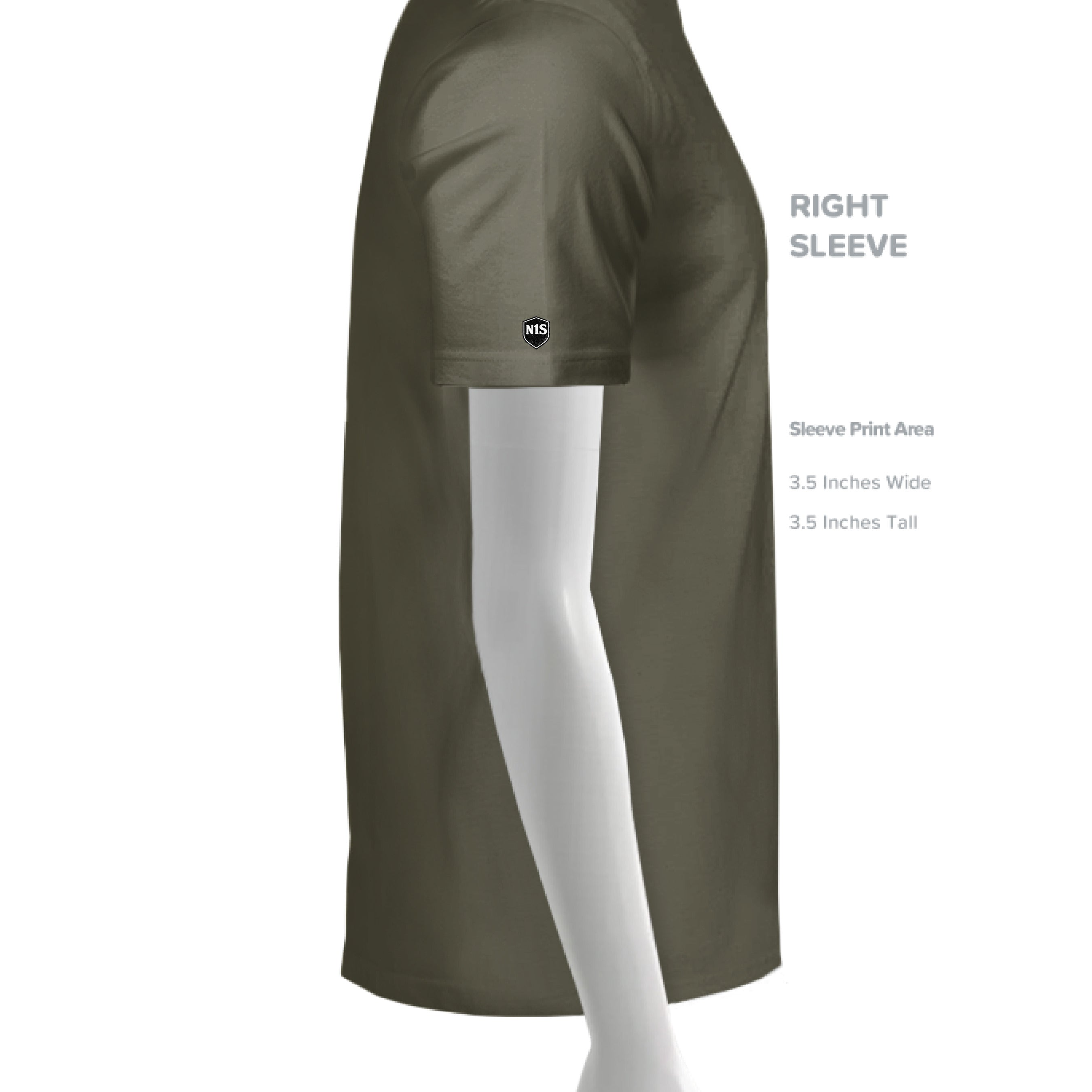 FATIGUE GREEN - SLEEVE_RIGHT