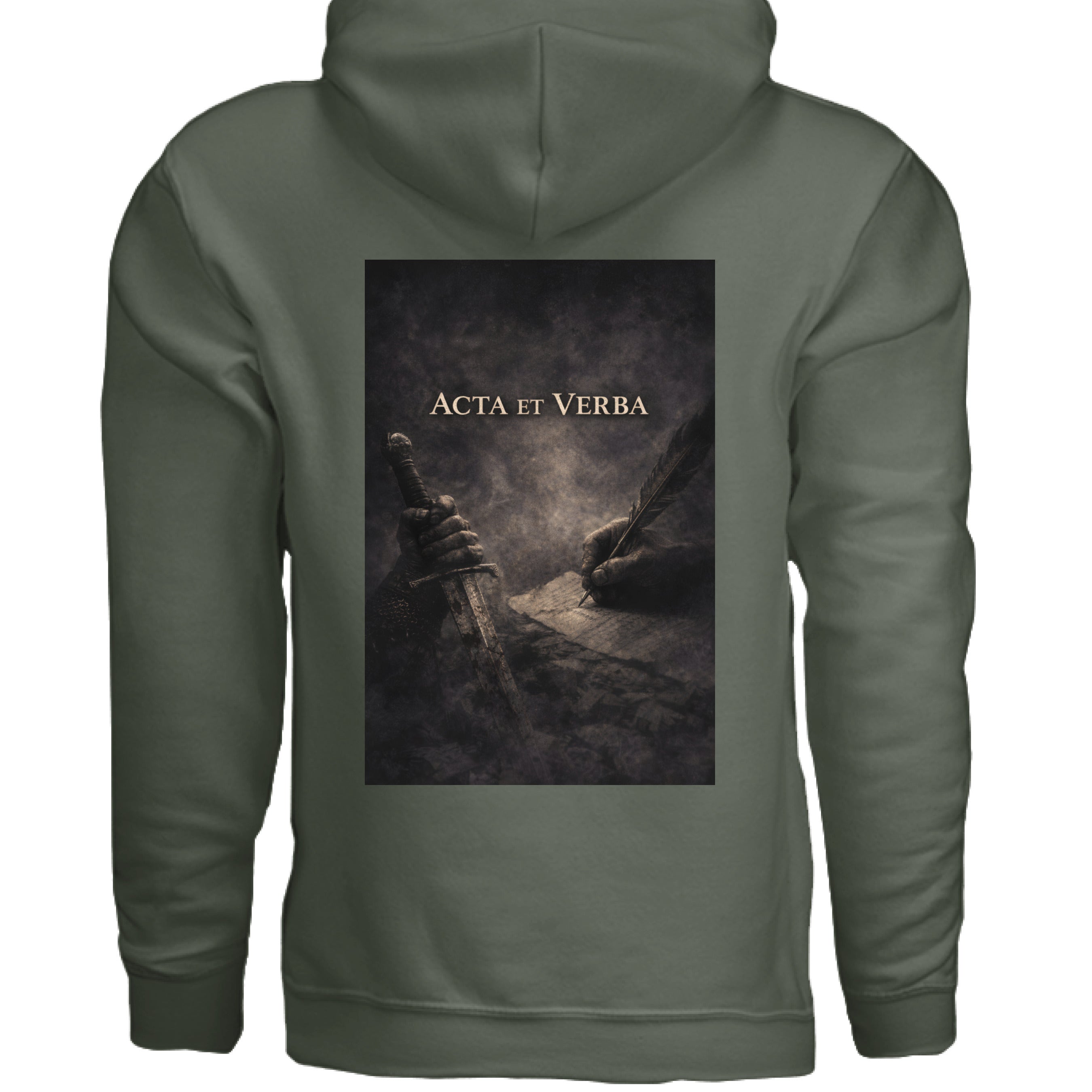 MILITARY GREEN - BACK