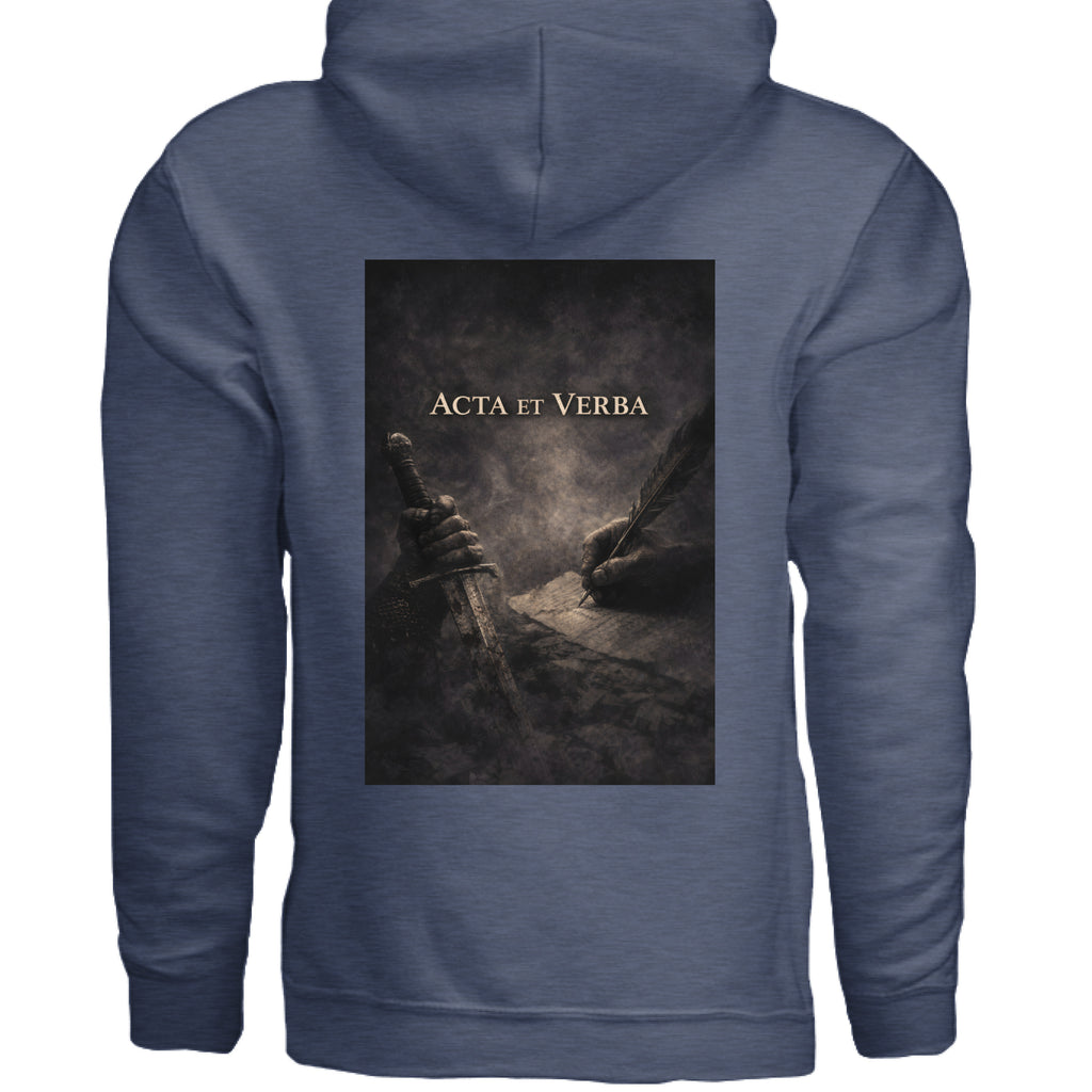 Heather Sport Dark Navy - BACK