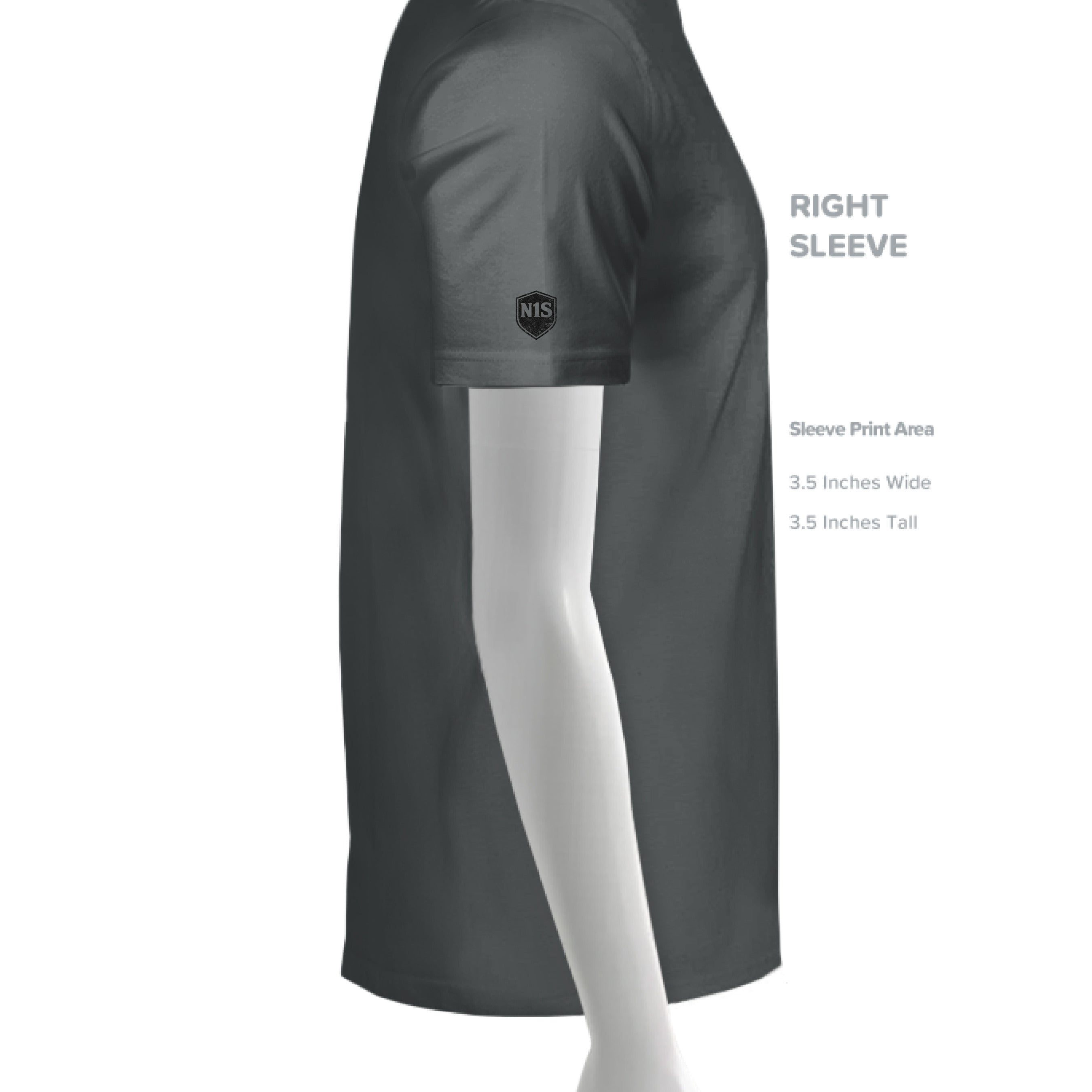 CHARCOAL HEATHER - SLEEVE_RIGHT