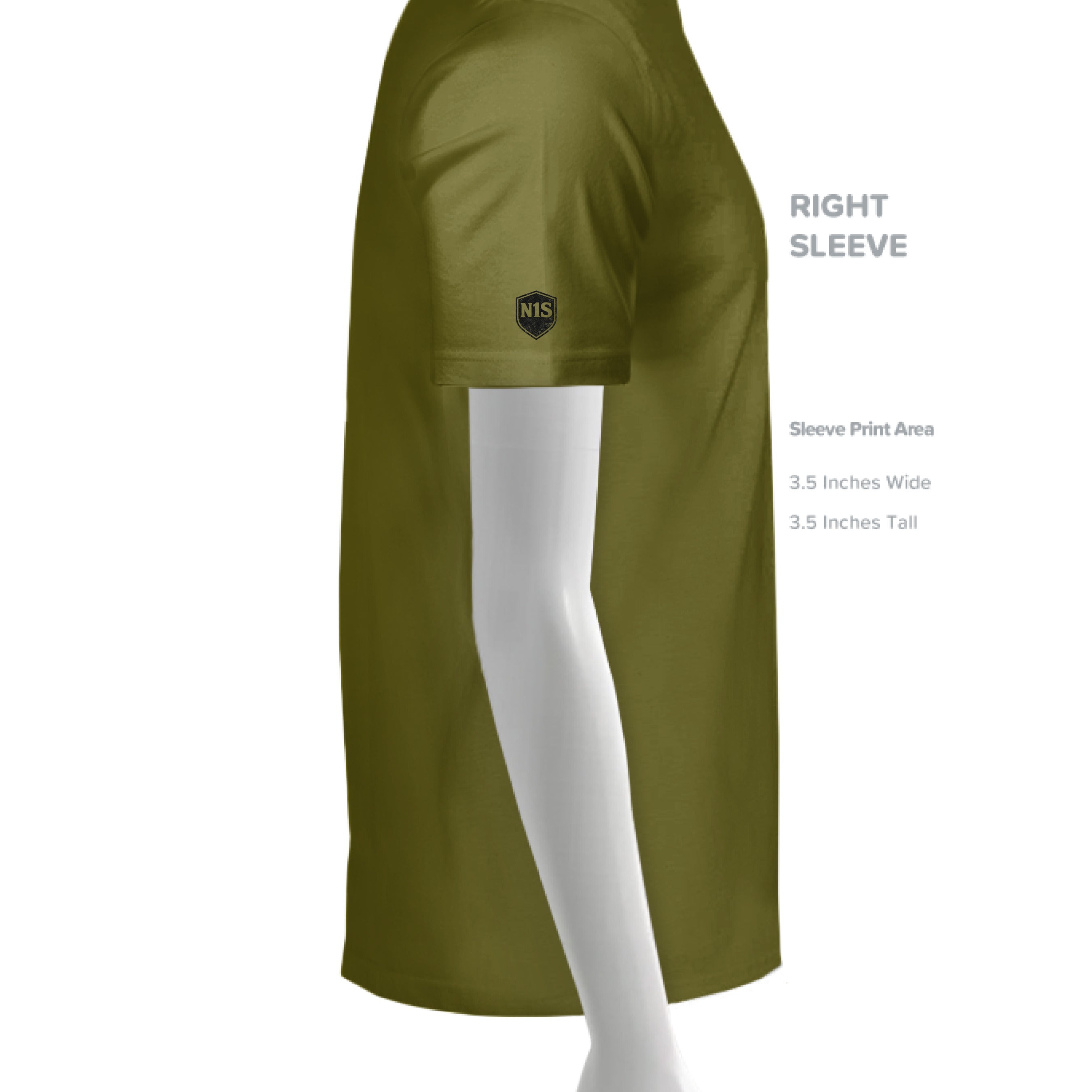 FATIGUE GREEN - SLEEVE_RIGHT